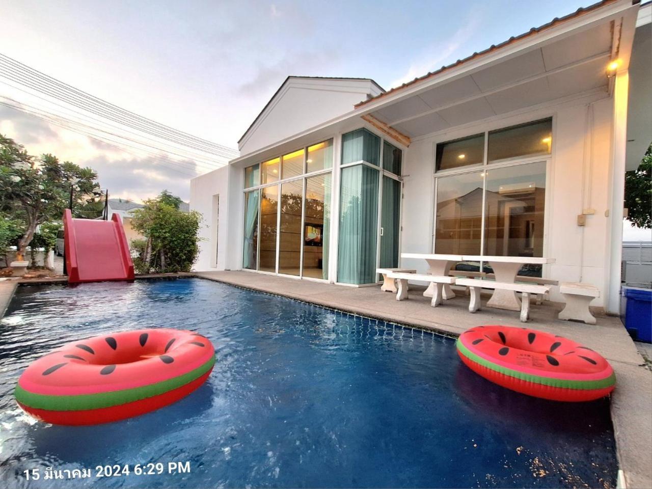 Beachtown Cha-Am Private Poolvilla From Beach 2Km Exterior foto