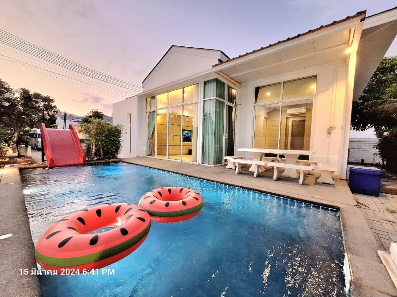 Beachtown Cha-Am Private Poolvilla From Beach 2Km Exterior foto